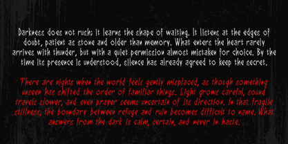 Chaotic Runes Font Poster 3