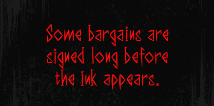 Chaotic Runes Font Poster 6