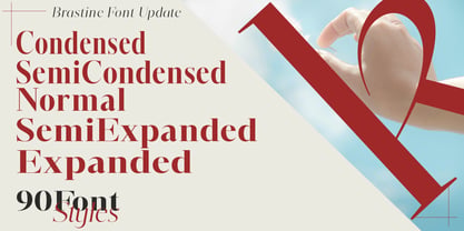 Brastine Font Poster 6