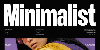 GC Neue Mancho Font Poster 3