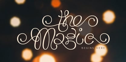 Flourel Font Poster 2