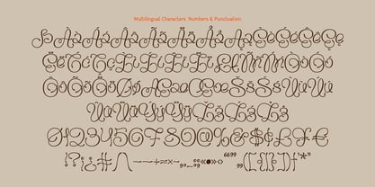 Flourel Font Poster 10
