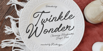 Twinkle Wonder Font Poster 1