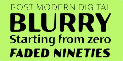 Talaris Font Poster 2