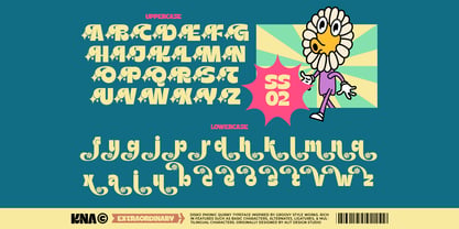 Disko Phonic Font Poster 7
