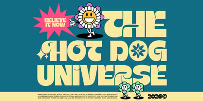 Disko Phonic Font Poster 3