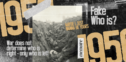 Sx Distext Font Poster 5