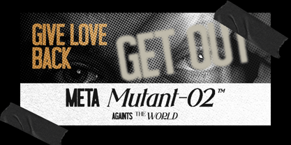 Sx Distext Font Poster 3
