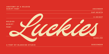Heldies Font Poster 5