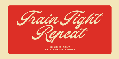 Heldies Font Poster 10