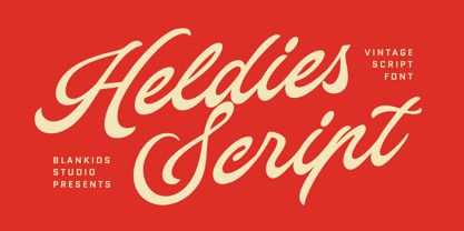 Heldies Font Poster 1