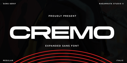 Cremo Font Poster 1