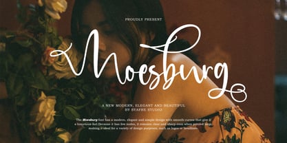 Moesburg Font Poster 1