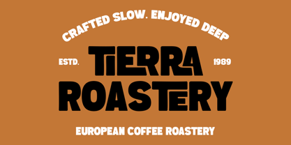 Thick Graile Font Poster 3