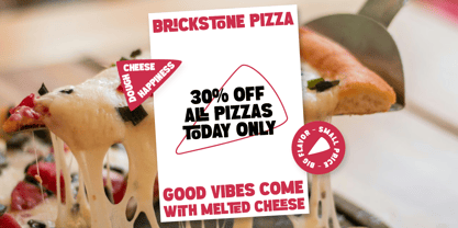Thick Graile Font Poster 5