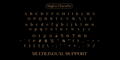 Malgiva Font Poster 9