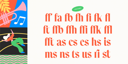 Sadisco Font Poster 9