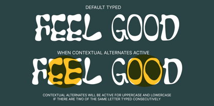 Wavy Inks Font Poster 8