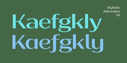 Bankins Expanded Font Poster 3