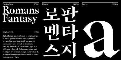 5am Bellut Font Poster 2