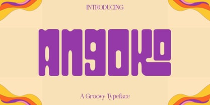 Angoko Font Poster 1
