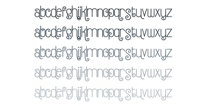 ZP Strawberry Gumdrop Font Poster 4
