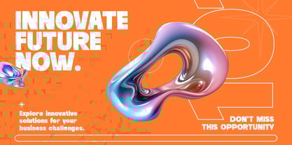 Becaure Font Poster 3