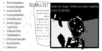 Brainrot Font Poster 2