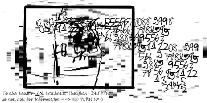 Brainrot Font Poster 4