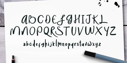 Medina Handwritten Font Poster 8