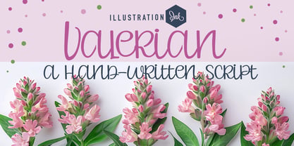 PN Valerian Font Poster 2