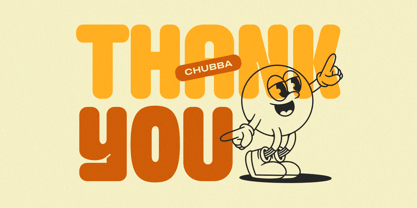 Chubba Font Poster 10