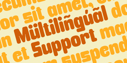 Chubba Font Poster 8