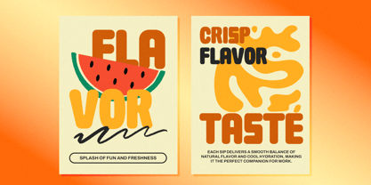 Chubba Font Poster 4