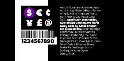 Gleh Font Poster 11