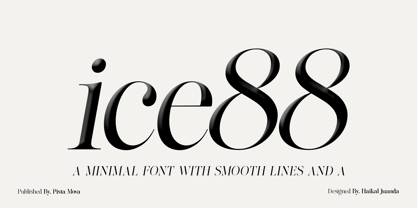 Lifestyle Icons Font Poster 8