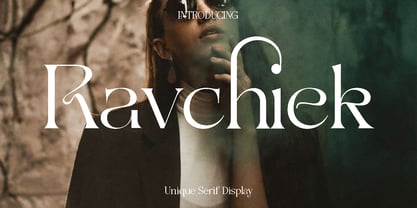 Ravchiek Font Poster 1