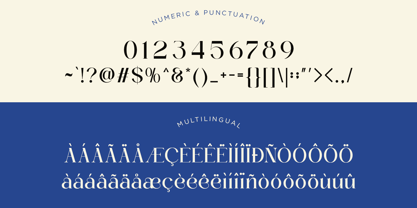 Casmera Font Poster 13