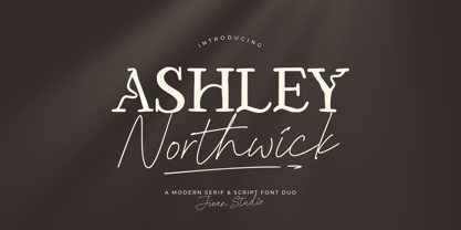 Ashley Northwick Font Poster 1