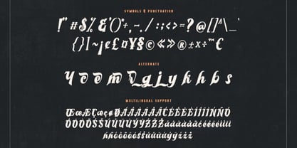 Arndym Font Poster 4