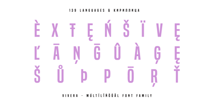 Vivera Font Poster 3
