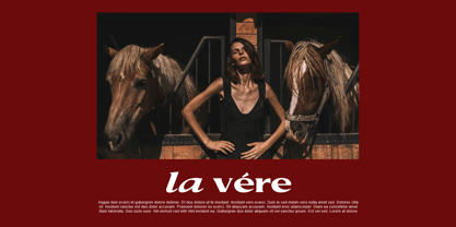 Valerella Font Poster 10