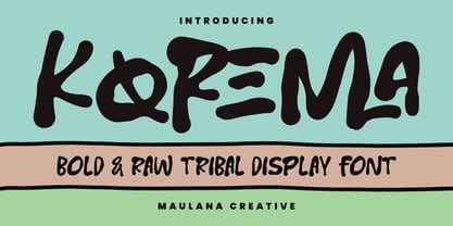 MC Korema Font Poster 1
