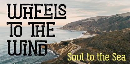 Drive Scout Font Poster 6