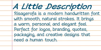 Risagerofa Font Poster 2