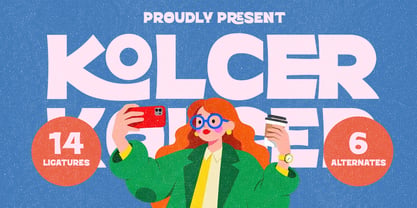 Kolcer Font Poster 1
