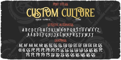 Custom Culture Font Poster 5