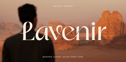 Lavenir Font Poster 4