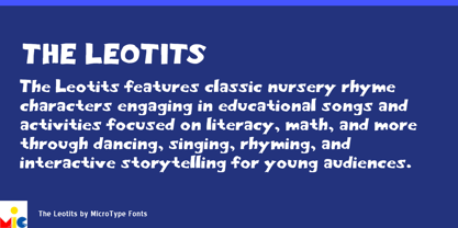 The Leotits Font Poster 1