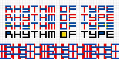 Rhythm of Type Font Poster 1